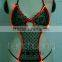 Full color LED Light-up Sexy dance lingerie, Disco, Bar, Party Sexy dance LED clothes