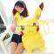 China Factory Pokemon Pikachu plush doll stuffed plush Pikachu pillow Pikachu toy for sale