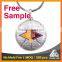 Free Sample_metal basketball t shirt jersey printed souvenir keychain