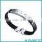 2016 Trending Products Leather Health Bracelet for Men, Balance Bracelet