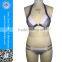 Womens Plain Bikini Set Swimwear Low waist Swimsuit Beach Wear Bathing Suits