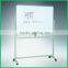 popular aluminum frame magnetic white and green folding board