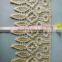 2016 new cheap cream chemical lace fabric for young lady