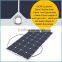 Semi flexible 100W American sun power panel solar for boats, caravans, launch & mobile homes used with CE certified