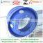 22.5x8.25 white bus tubeless steel wheel