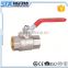 ART.1015 600 wog 1/2 inch npt female thread Pn40 full port lever handle forged brass ball valve for water oil with nickel plated