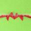 Handmade gift polyester satin ribbon bow , elastic ribbon bow for decorations