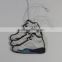 guangzhou manufacturer shoes shape making hanging paper car air freshener