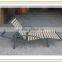 Foldable aluminum swimming pool lounge (F77)