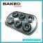 Best quality 6 doughnut muffin pans 6 cup cookie mould for sale