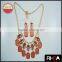 2015 wholesale Fashion New Trend Necklace Jewelry set