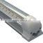 High brightness V Shape LED Cooler Lights 36W led tube t8 integrated tube light 1.2M AC85-265V clear cover with CE RoHS listed