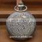 Ancient bronze flower skeleton pocket watch wholesale in bulk