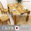 Durable and Easy to Use Top Dining Table With Various Kind of Wood Made in Japan