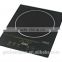 kitchen appiance new techology sensor touch table stand one black crystal panel burner induction cooker