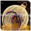 3D LED Large Ball Motif Light for outdoor decoration