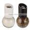 SINOGLASS trade assurance with ceramic mechanism wholesale 170ml bottle glass salt and pepper mill