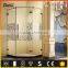 Hinge frameless tempered glass poland modem luxury shower cabin