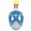 Full face snorkel mask Water Full Face Breathing Dry Glasses scuba diving equipment for diving mask