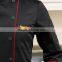 customized with good quality double breasted chef jacket black