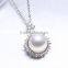 High Quality Women's Big Pearl Jewellery in Silver