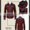 James Pure Cotton Fashion Twill Check Flannel Fabric for Shirt