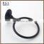 16132 wholesale alibaba black bathroom accessory wall mount round towel ring