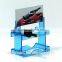 Durable acrylic commercial wine racks with different shape