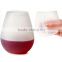 BPA Free Unbreakable Silicone Wine Cup Outdoor Travel Camping Party Cup