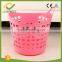 Hot Sell Basket57 Baby Available Plastic Round Colourful Storage Basket