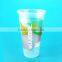 plastic beverage containers Milk tea PP plastic cup for beverage