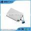 2015 Ambopower 4000MAH Card power bank build in cable