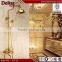 Luxury Golden Bath Shower With Gold Rain Shower Head