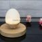 egg shape led design levitating bluetooth speaker