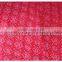 High Quality Spandex hot red french lace fabric for underwear