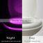 shanhai waterproof motion activated led light with motion sensor toilet bowl night light