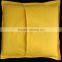 Indian Yellow TOSS PILLOW CUSHION COVER EMBROIDERED Gift India COLORFUL Decor THROW Art 16" vintage