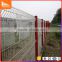 pvc film triangle bending 3d wire mesh fence