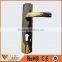 Multi kinds of Commercial zinc alloy plate door handle flat door handle manufacturer
