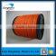 custom hollow braided PP rope HDPE rope with high quality
