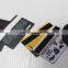 Glossy finish plastic hico magnetic card with barcode