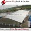 25m Glass Solid Walling Curved Grand Pavilion Marquee Tent For Sale