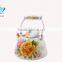 3L Good Quality Enamel Tea Kettle With Ceramic Handle Beautiful Decal