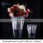 Low price wedding decoration crystal vase made in china