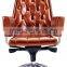 High back antique beauty conference aluminum chairs
