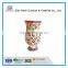 Holiday Decor Iridescent Colored Mosaic Hurricane Patterned Vase Tall Candle Holders for Weddings