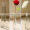 cheap colored different shapes glass flower vases for home decoration