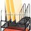 Mesh Office School Supplies Desk Organizer with 8 Vertical Sections
