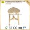 Handmade unfinished wholesale round wooden chair seat