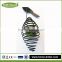 made in china heavy duty hanging basket bracket fat ball metal wire round bird feeder cage with stand